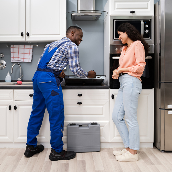 can you provide an estimate for cooktop repair before beginning any work in Sienna Plantation TX